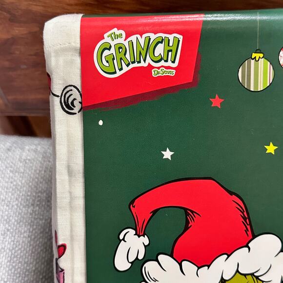 The Grinch Dr. Seuss Set Of 2 Standard Pillowcase 20x30“ Christmas Cotton New - Picture 3 of 9
